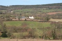 In the Culm valley. View north from the Culmstock � Hemyock road near Straight Ash Farm.  Image � Martin Bodman