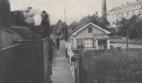 Coldharbour Halt from train, July 1962