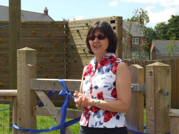 Opening of the Children's Play Area by Jayne McLintock - June 07