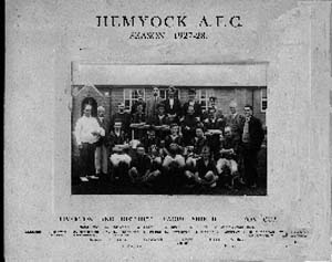 Hemyock Football Team 1927/28