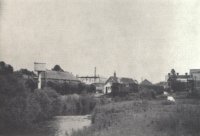 Panorama of Hemyock accross the River Culm